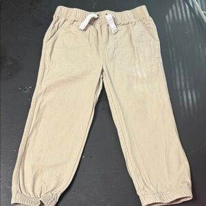 Kids Headquarters Beige Jogger Pants 3t